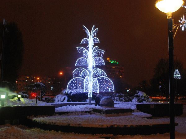 Piła-grudzień 2013,ul.Śródmiejska.