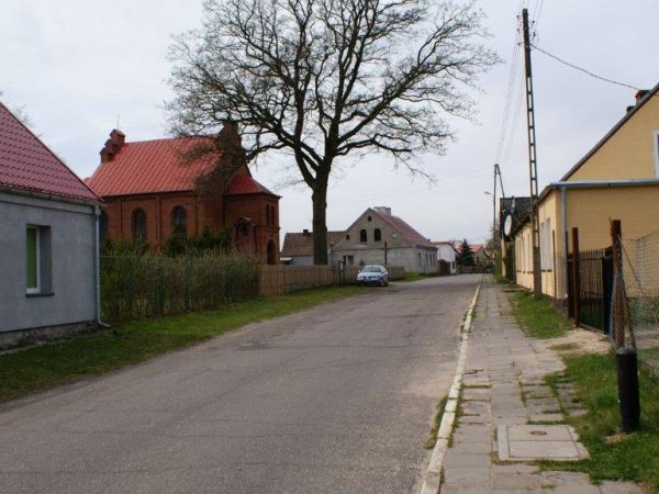 Panorama wioski. Zdbice - kwiecień 2010