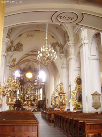 1692 -data odbudowy pod nadzorem architekta z Italii Gulio Simonetti (pożar w 1642)