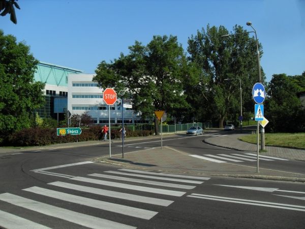 Na skrzyżowaniu Pomorskiej z Pelplińską