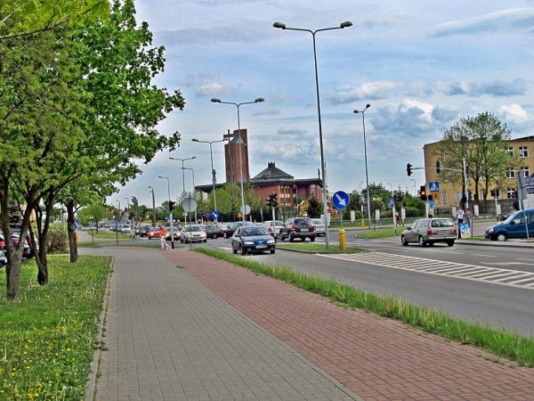 Skrzyżowanie Młodzieżowej z Kościerską