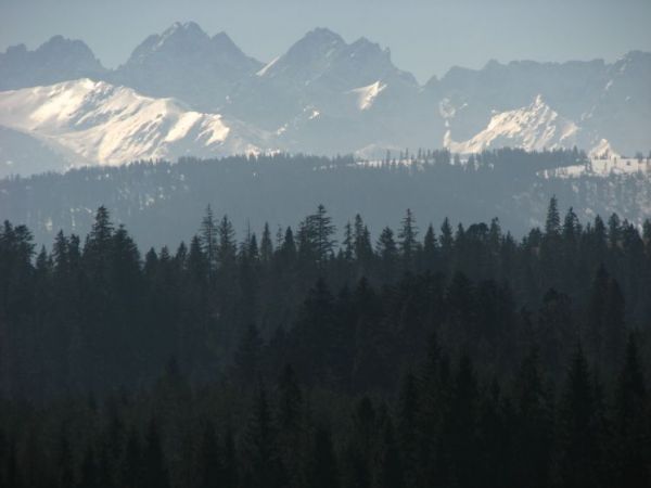Grożne i zimne Tatry...