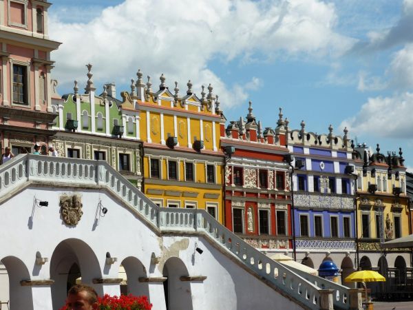 Zamość - Rynek Wielki - fragment