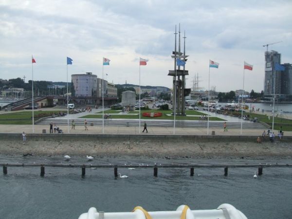 Gdynia, widok od morza