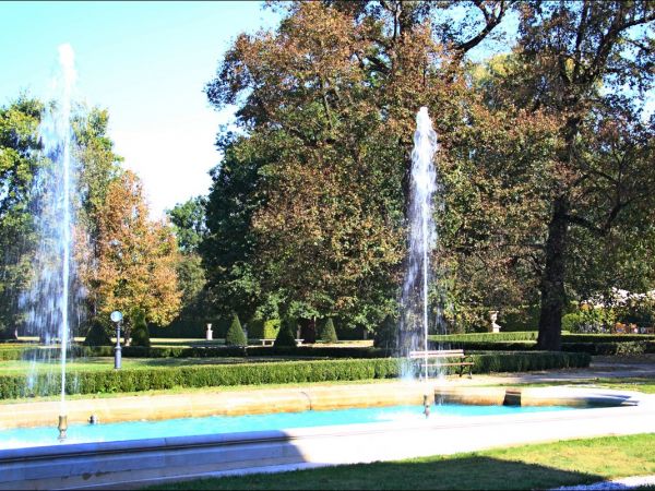 Zespół pałacowo - parkowy Czartoryskich .