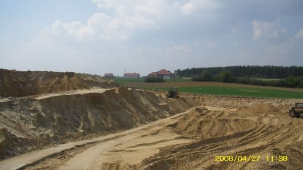 Osieczna - aktualna kopalnia żwiru