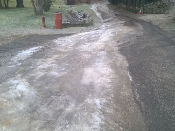 Inne ujęcie darmowego toru lodowego w Kaczorowie