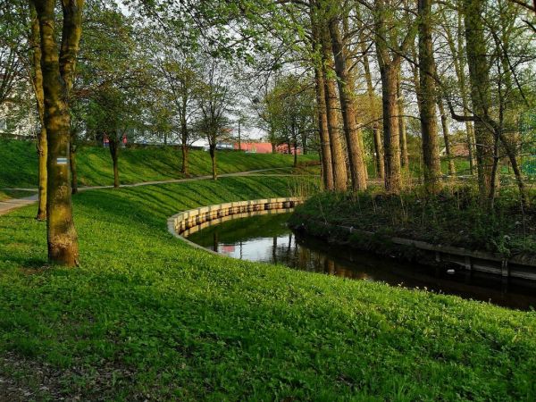 Wierzyca w parku