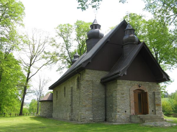 cerkiew grecko-katolicka pw. św. Bazylego Wielkiego, parafialna - po gruntownym remoncie - więcej w galerii / na tablicy - zapraszam.