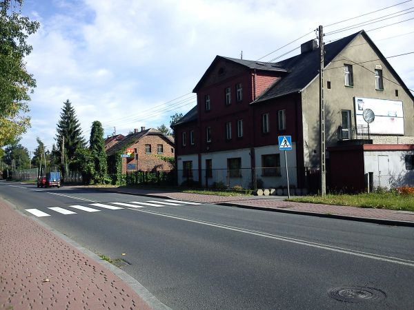 Sosnowiec-Jęzor. Ulica Orląt Lwowskich.