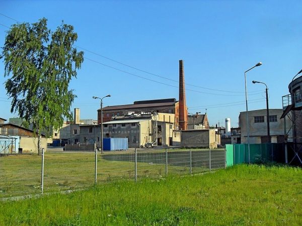 Teren Starogardzkiej huty szkła od strony ulicy Owidzkiej