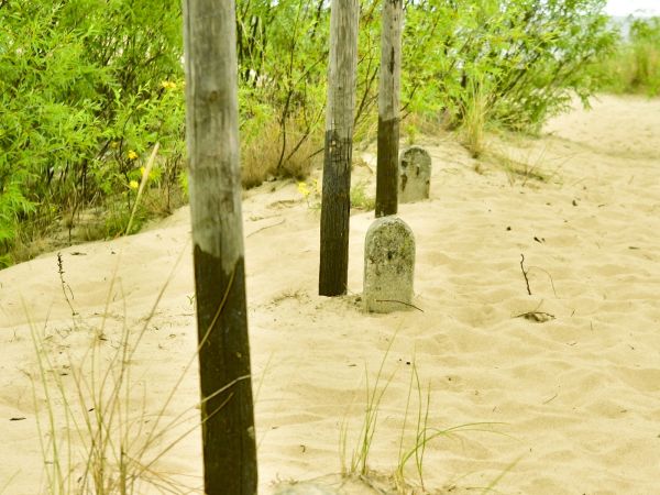 Wejście na plażę z Apartamentów Bajkowa Plaża