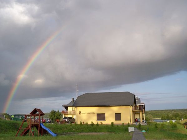 Urocze miejsce nad jez. Ostrowieckim