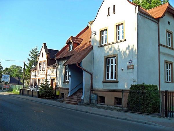 Budynek przy Pelplińskiej w którym mieści się MOPS.