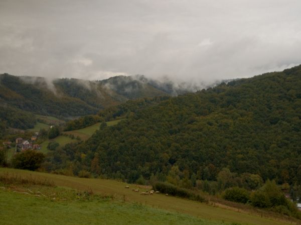 Rytro - mgły nad Życzanowem