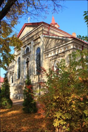 Klasztor i park  ss. Niepokalanek na Głębokiej.