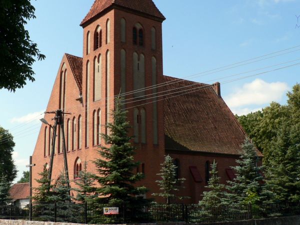 Zabytkowy kościół - Turośl .