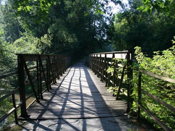 Kolejny i  chyba ostatni most w Krupskim Młynie