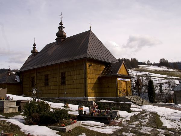 Wierchomla Wielka
Drewniany kościół, d. cerkiew greckokatolicka