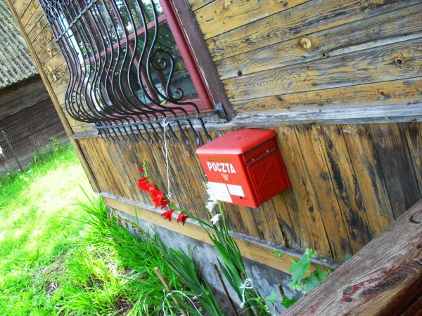 Poczta w Turnej - urok niebywały -  No nie tak? aaaleee!Toć chiba!