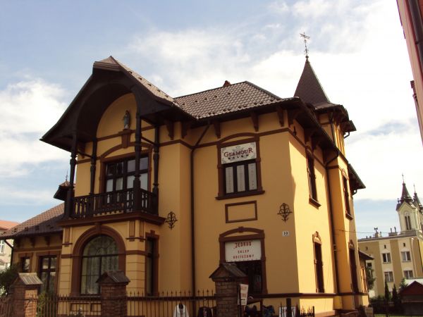 willa dra Stanisława Domańskiego, warto wiedzieć o obiektach sanatoryjnych przy dzisiejszej ul. Gajowej, należących do dra, leczono tam choroby z zakresu gineko