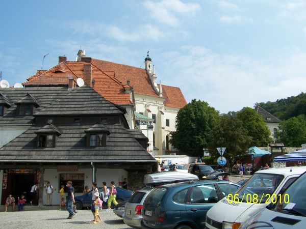 Rynek w Kazimierzu Dolnym.