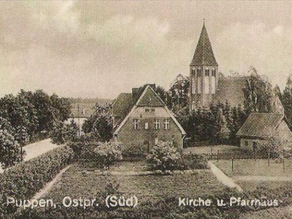 SPYCHOWO - PUPPEN KOŚCIÓŁ EWANGELICKI - OBECNIE RZYMSKO-KATOLICKI