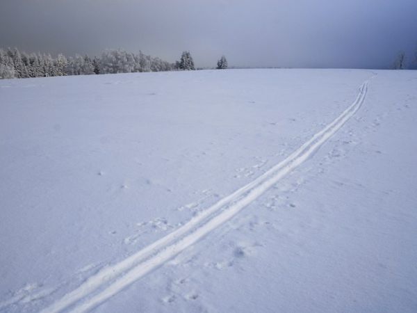 Przed siebie, dotrzeć do magicznych miejsc pokrytych zimową aurą.  O.W. Szczeliniec zapraszamy na www.szczeliniec.pl  fot. Grzegorz Bartusiak