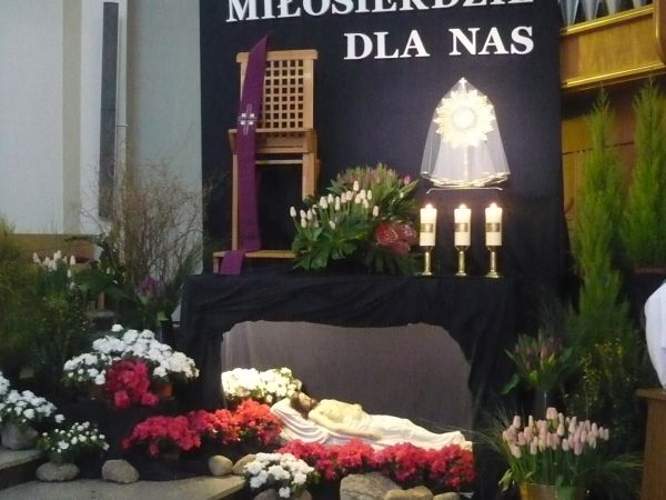 Grób Pański w kościele p.w św.Pawła 2016r.