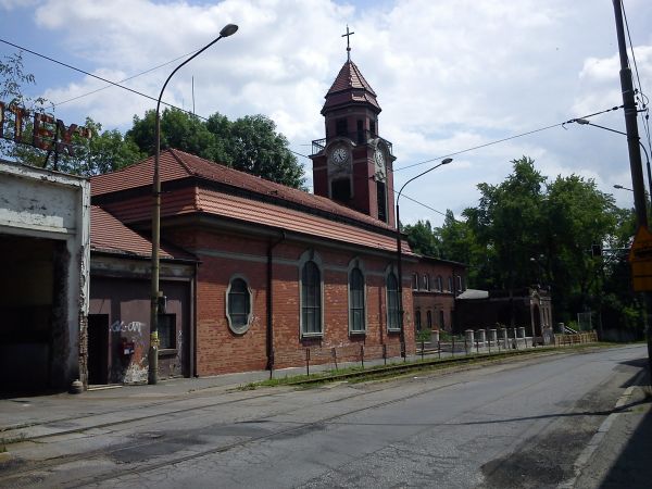 Sosnowiec-Kościół Ewangelicko-Augsburski.