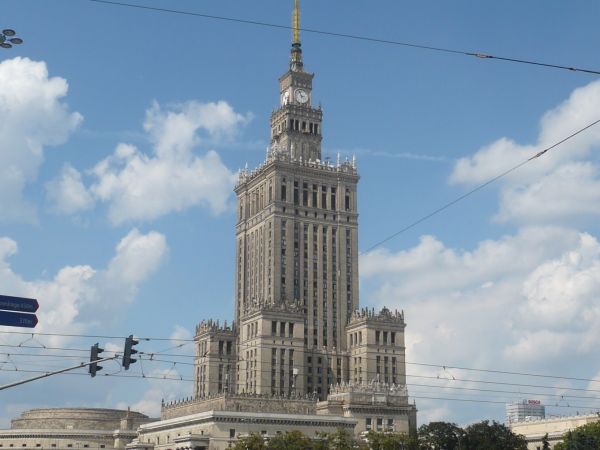 Kolejne  w  galerii ujęcia  Pałacu  Kultury  i  Nauki.