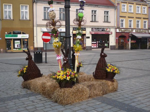Dekoracja świątecźna w Rynku Wielkanoc 2013r.