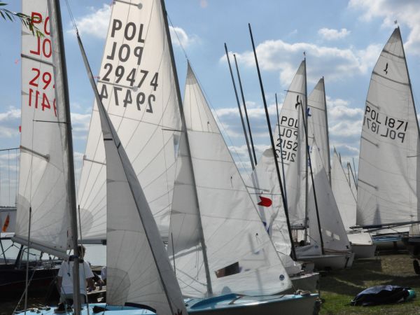 Wolsztyn, na przystani  żeglarskiej.