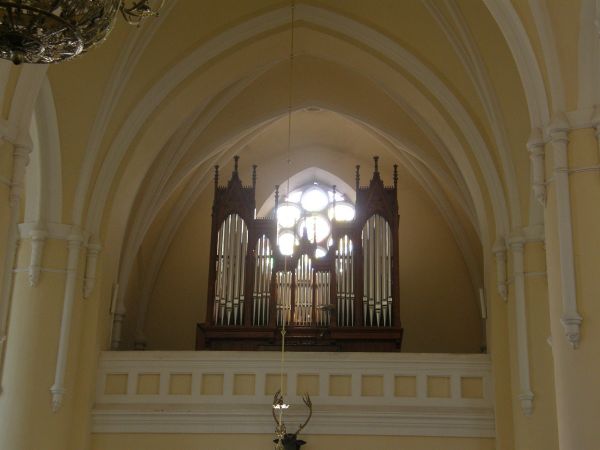 Wąwolnica - Bazylika Mniejsza - prospekt organowy