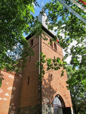 Kościół w Hucie Kalnej na Kociewiu