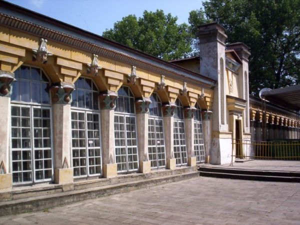 Oranżeria egipska. południowa elewacja (fragment)