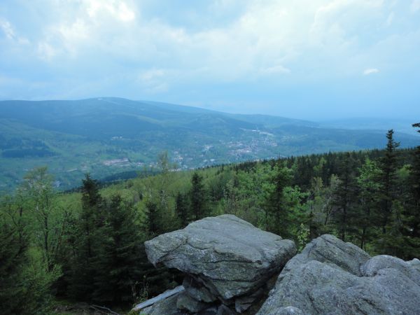 Widok na Świeradów Zd.z Sępiej Góry.