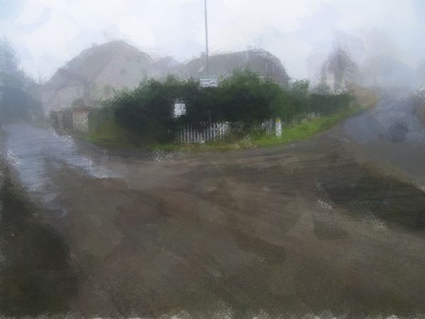 trochę przerobione zdjęcie fragment mały wsi