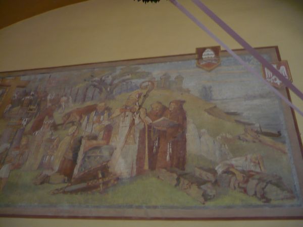 Malowidło w prezbiterium