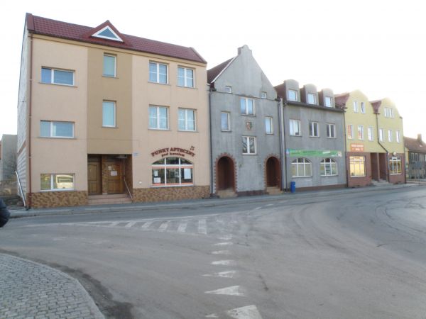 Kamieniczki  na placu Wolności /Rynku/