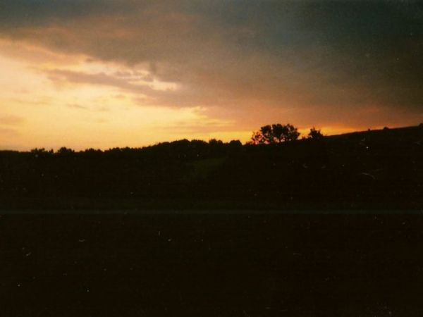 Zachód słońca w Wolicy;)