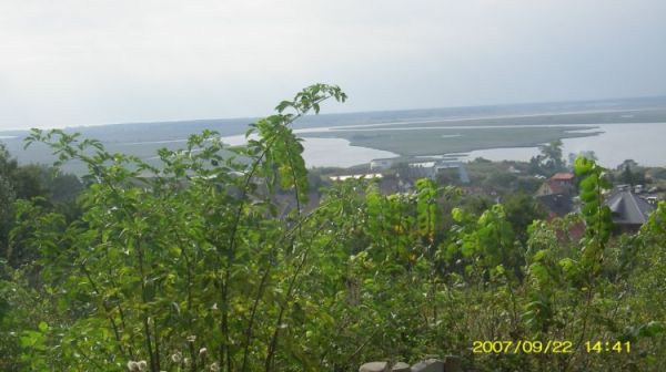 Widok na wsteczną deltę Świny