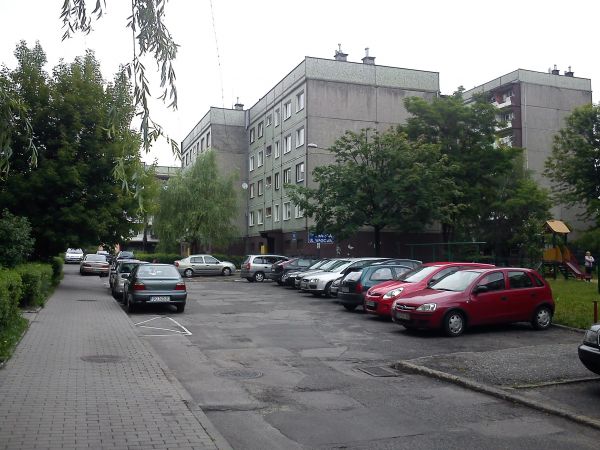 Sosnowiec-Kazimierz Górniczy. Osiedle przy Ulicy Wagowej.