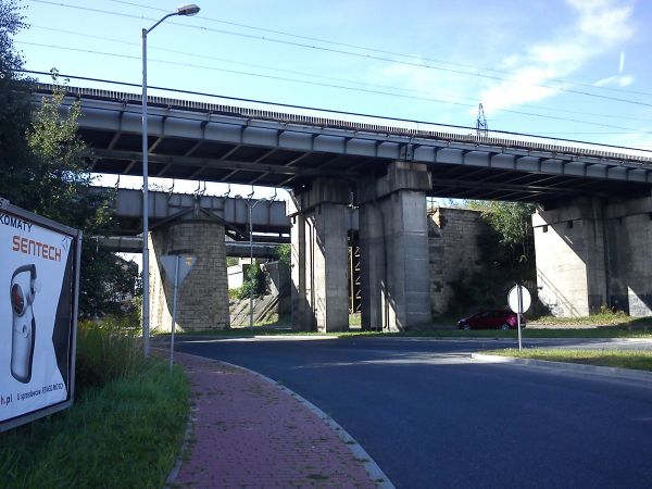 Sosnowiec-Jęzor. Ulica Orląt Lwowskich.