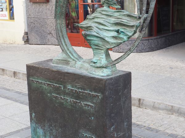 Fryderyk Chopin leczony był w obiektach sanatoryjnych w Dusznikach - tam ogromna kolorowa fontanna blisko parku zdrojowego, tam też w sąsiedztwie obiekty z prze