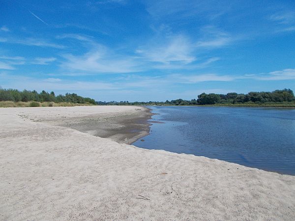Wakacyjne uroki romantycznej plaży w Brzostkowie.
