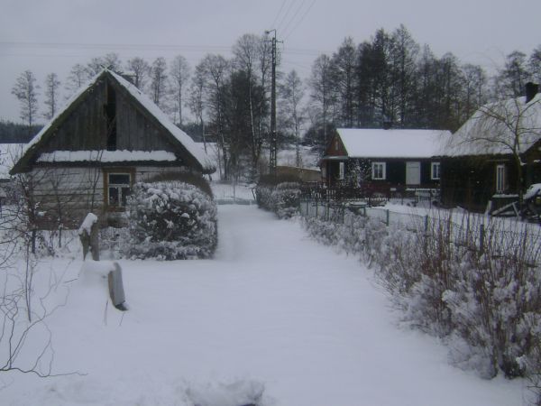 Zima w Woli-Wodynskiej