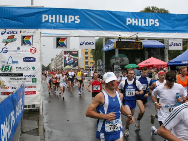 Półmaraton w Pile 2007