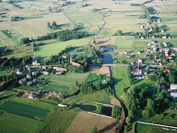 Sońsk z lotu Bociana