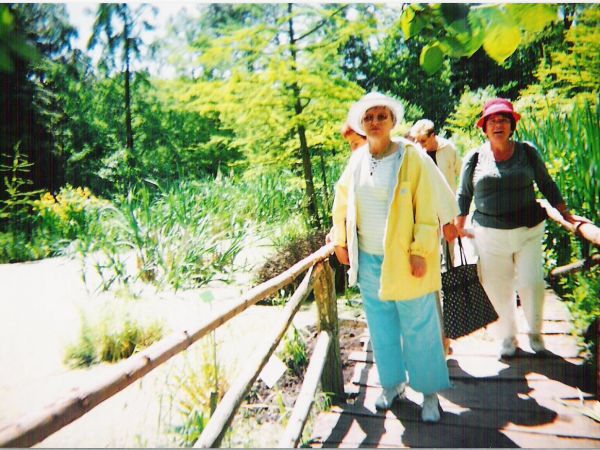 Ogród zadbany i ładnie urządzony, zachwyca o każdej porze roku, szczególnie jednak wiosną. Na stawie małym bagiennym zachwyceni będziemy: wolfią bezkorzeniową,